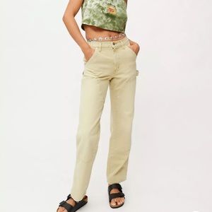 BDG High Waisted Carpenter Jean